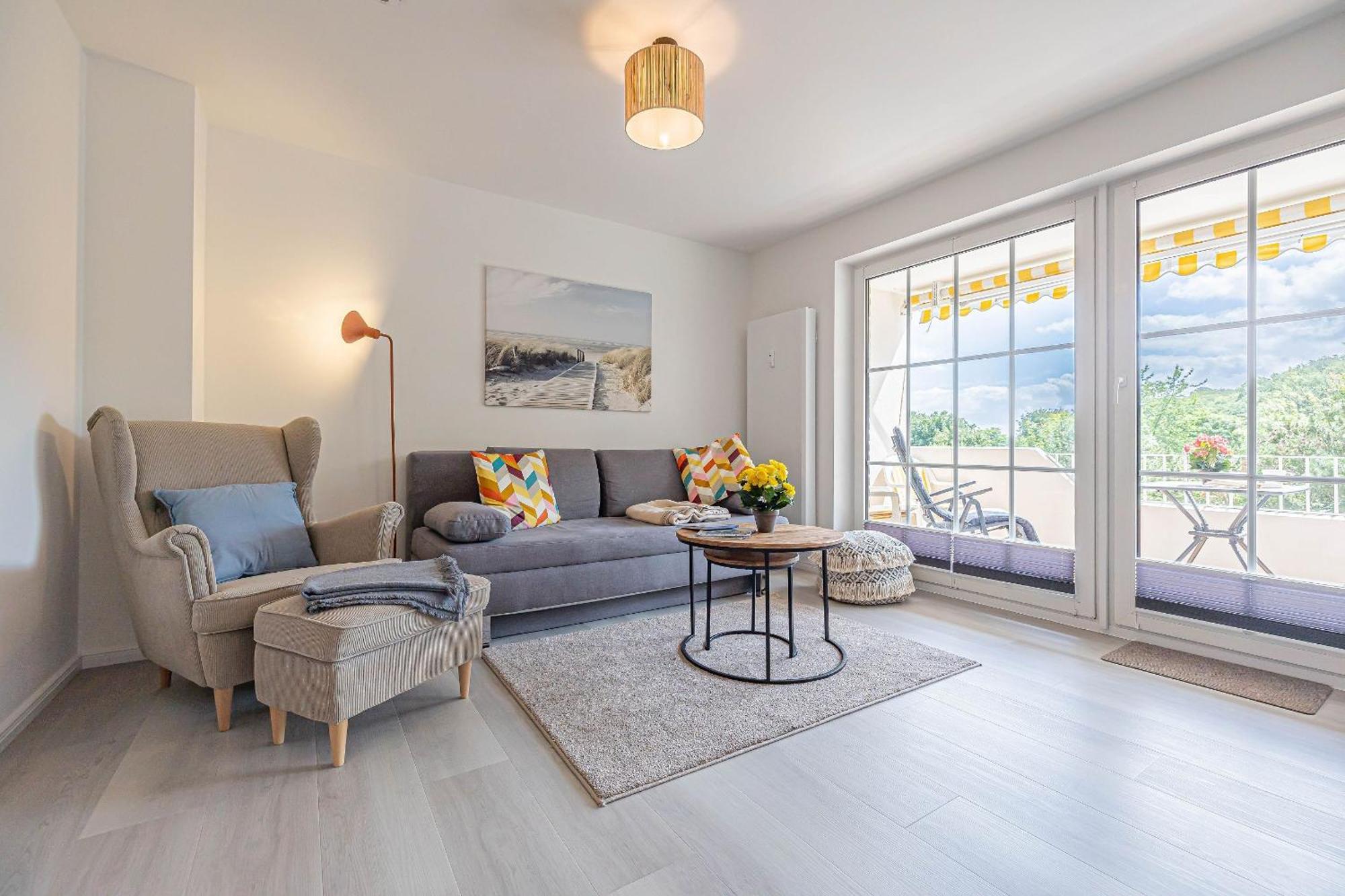 Fewo1846 - Strandresidenz Wassersleben Suedblick App 689 - Komfortables Apartment Mit Balkon Und Meerblick Harrislee Kültér fotó