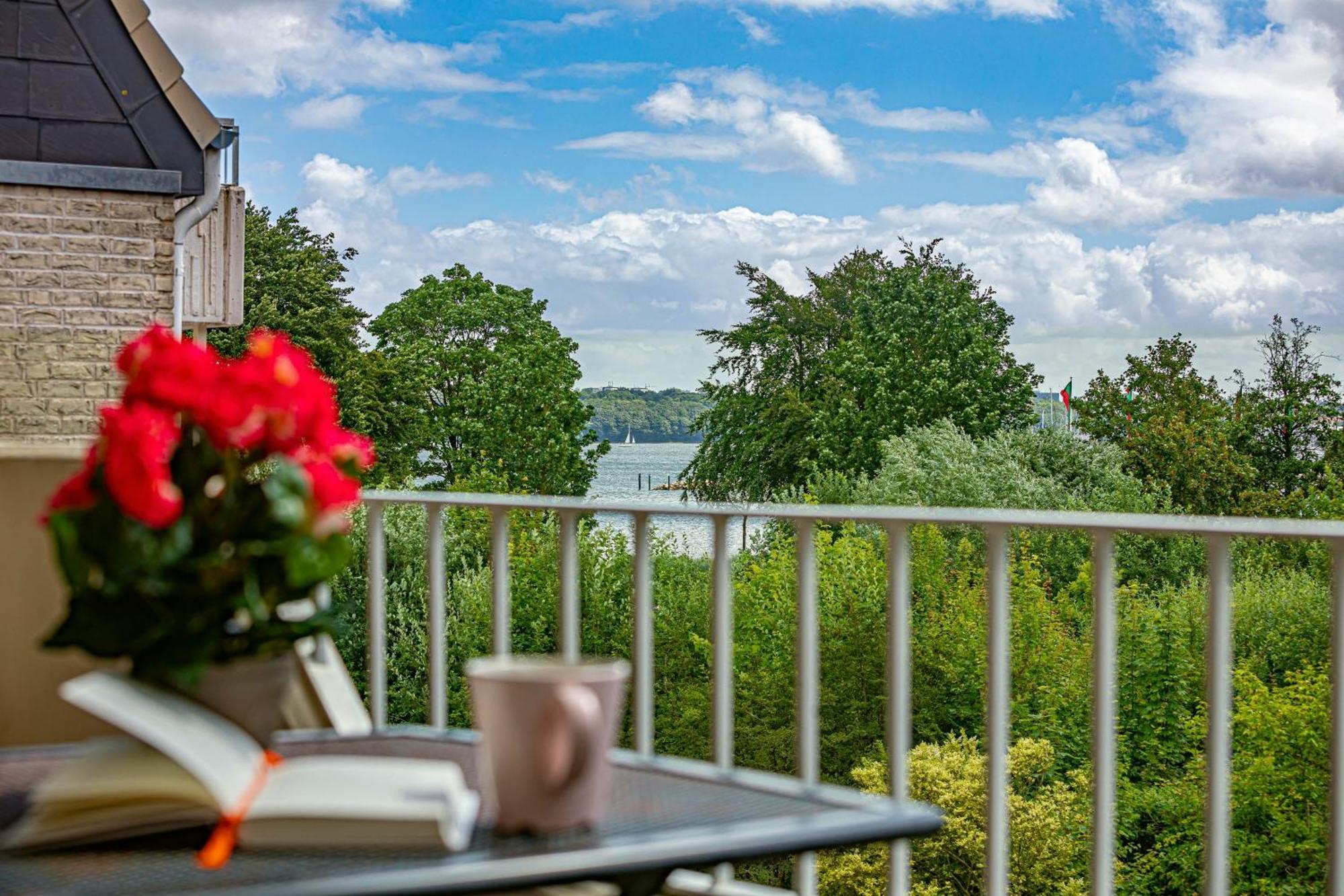 Fewo1846 - Strandresidenz Wassersleben Suedblick App 689 - Komfortables Apartment Mit Balkon Und Meerblick Harrislee Kültér fotó