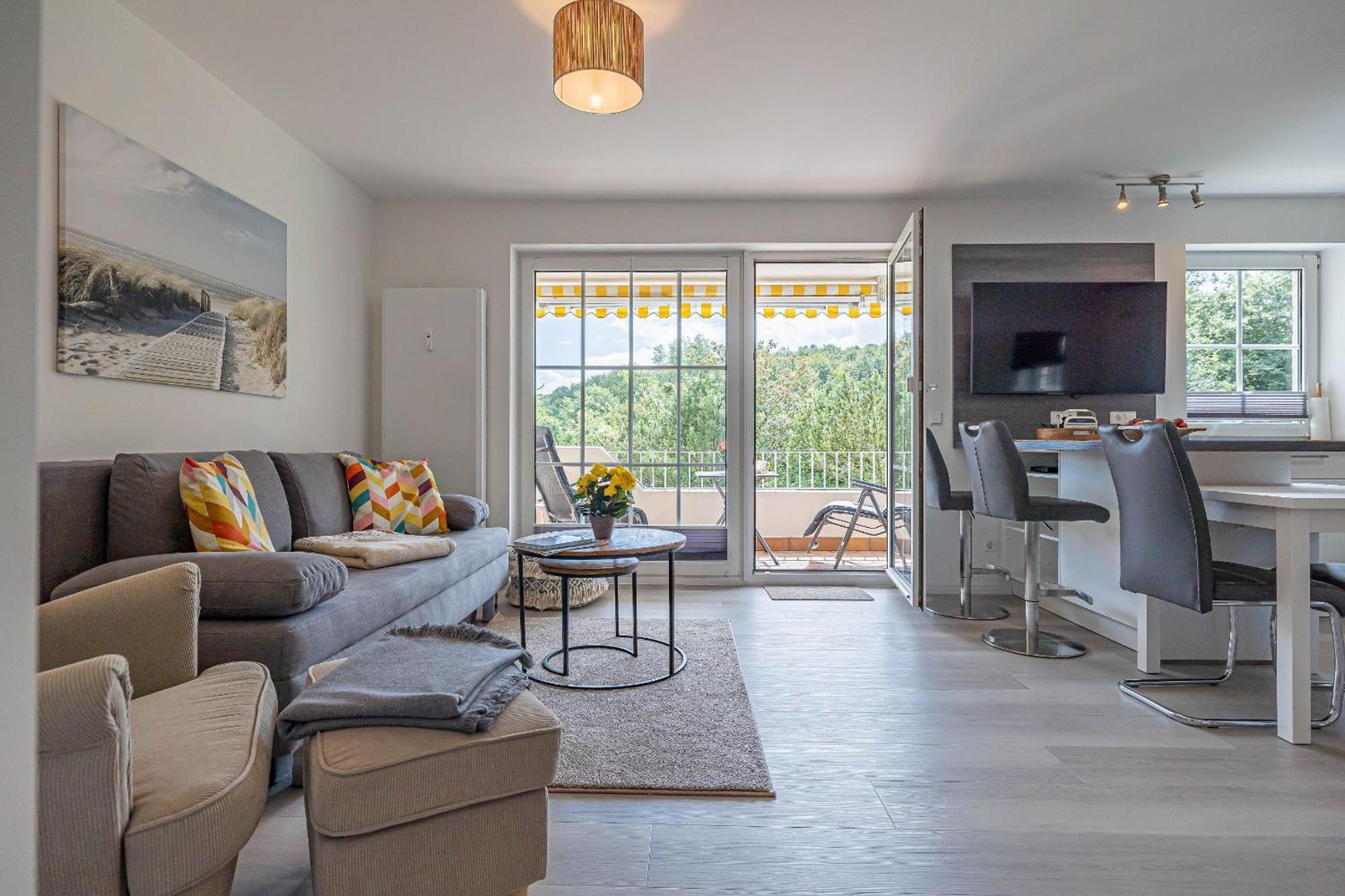 Fewo1846 - Strandresidenz Wassersleben Suedblick App 689 - Komfortables Apartment Mit Balkon Und Meerblick Harrislee Kültér fotó