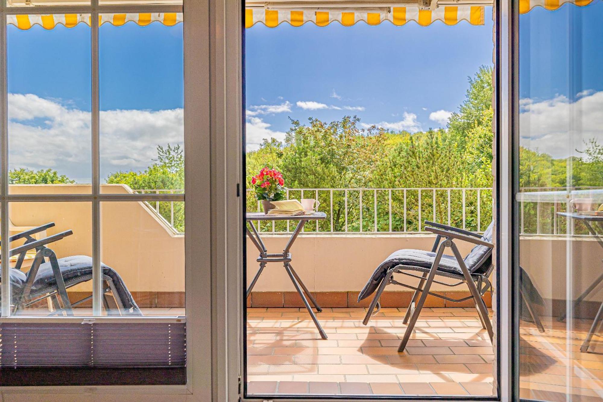Fewo1846 - Strandresidenz Wassersleben Suedblick App 689 - Komfortables Apartment Mit Balkon Und Meerblick Harrislee Kültér fotó