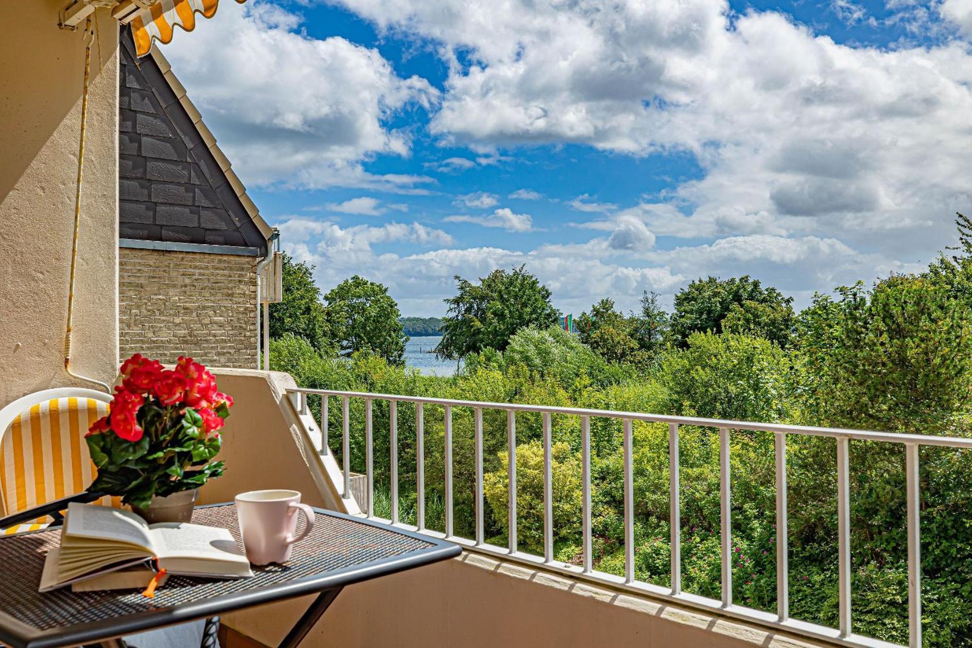 Fewo1846 - Strandresidenz Wassersleben Suedblick App 689 - Komfortables Apartment Mit Balkon Und Meerblick Harrislee Kültér fotó